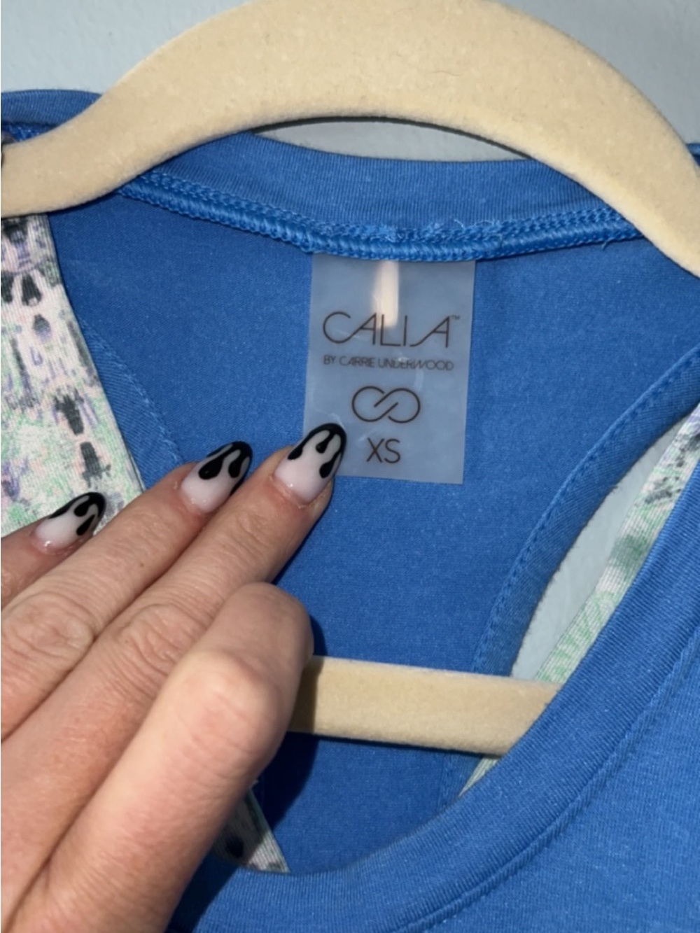 Calia by Carrie Underwood Blue Tank Top - XS